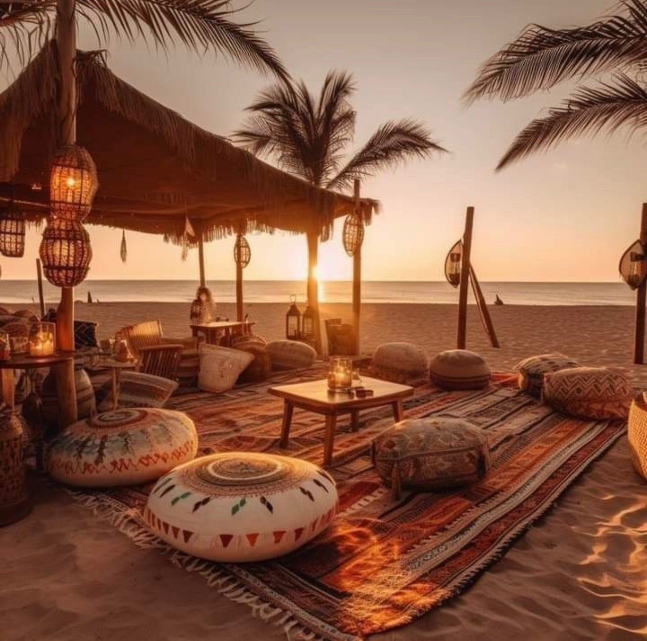 Romantic Beach Picnic in Dubai